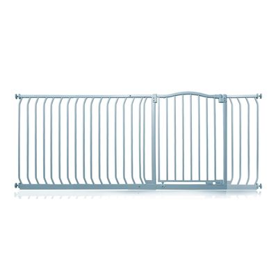 Safetots Barrière Supérieure Courbée 216-225 cm Gris Mat
