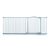 Safetots Barrière Supérieure Courbée 189–198 cm Gris Mat