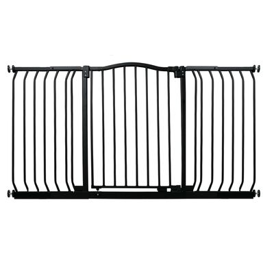 Bettacare Barrière Pour Animaux Courbée 107–116 cm Gris Mat