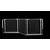 Safetots Barrière Multi-Panneaux 2 Portillons 200cm Blanc