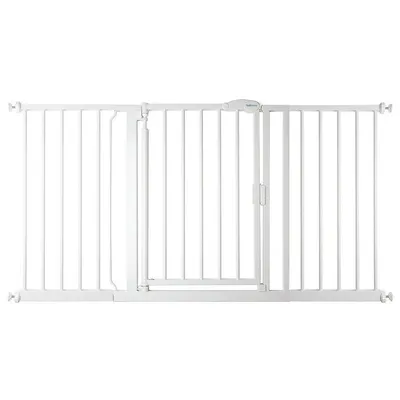 Safetots Barrière de Sécurité à Pression Gris Ardoise 75-82 cm