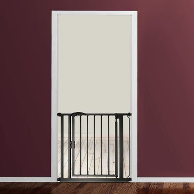 Bettacare Barrière Chien Auto-Fermante 89,4–96,4 cm Noir Mat