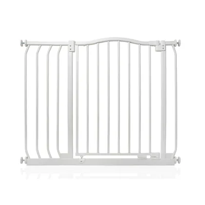 Bettacare Barrière Pour Animaux Courbée 89–98 cm Blanc Mat