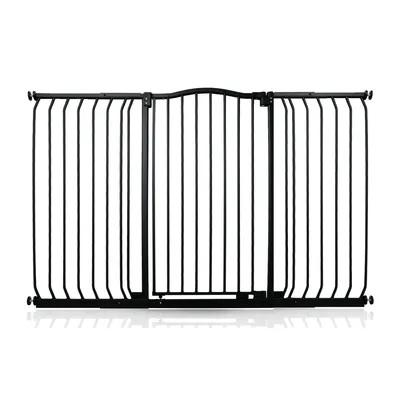 Bettacare Barrière Courbée Extra Haute 152–161cm, 100cm Noir Mat