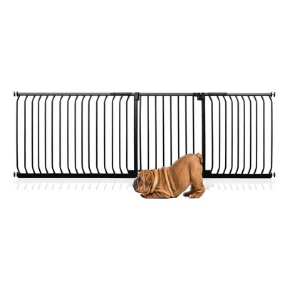 Bettacare Elite Barrière Pour Animaux 116–125 cm Gris Mat