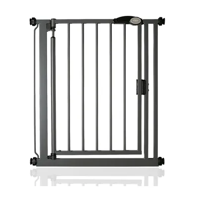 Safetots Barrière de Sécurité à Pression Gris Ardoise 75-82 cm