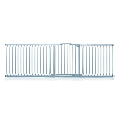 Safetots Barrière Supérieure Courbée 216-225 cm Gris Mat