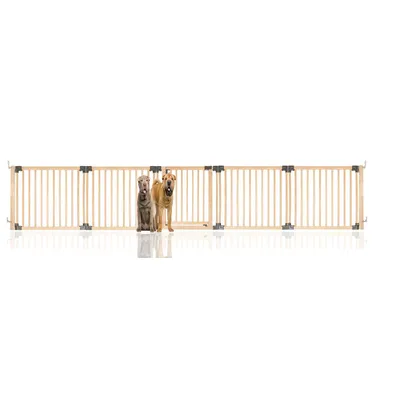 Bettacare Barrière En Bois Multi-panneaux 416cm x 76cm Bettacare Barrière En Bois Multi-panneaux 416cm x 76cm
