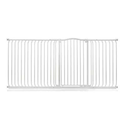 Safetots Barrière Extra Haute Courbée 216-225cm Blanc Mat
