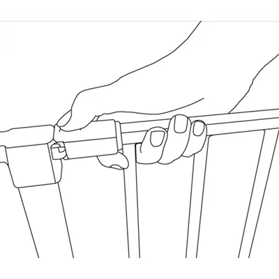 Safetots Barrière Multi-Panneaux 2 Portillons 370 cm Blanc Safetots Barrière Multi-Panneaux 2 Portillons 370 cm Blanc