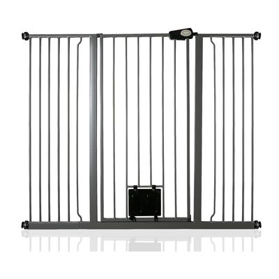 Bettacare Barrière 81,4–89 cm, Hauteur 104 cm, Gris ardoise