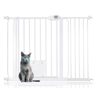 Bettacare Barrière Sécurité avec Trappe Verrouillable, 81,4cm-89cm