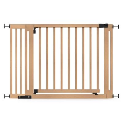 Safetots Barrière, bois blanc - ouverture 65cm réglable