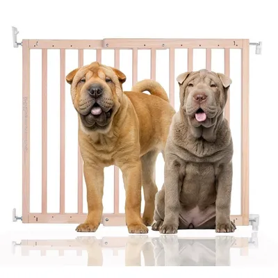 Bettacare Barrière Pour Chien Bois Épais 63,5–105,5 cm Bettacare Barrière Pour Chien Bois Épais 63,5–105,5 cm