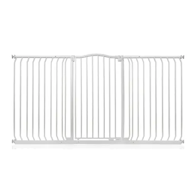 Bettacare Barrière Chien Courbée Extra Haute 152-161cm 100cm Blanc Mat