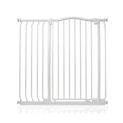 Bettacare Barrière Chien Courbée Extra Haute 152-161cm 100cm Blanc Mat