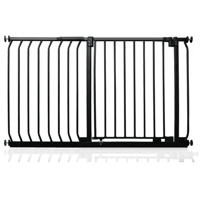 Safetots Barrière de Sécurité Elite 107–116 cm Noir Mat Safetots Barrière de Sécurité Elite 107–116 cm Noir Mat
