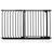 Safetots Barrière de Sécurité Elite 107–116 cm Noir Mat