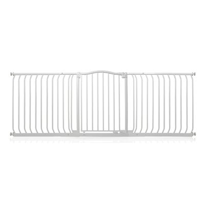 Safetots Barrière Supérieure Courbée À Pression 207-216 cm Blanc Mat
