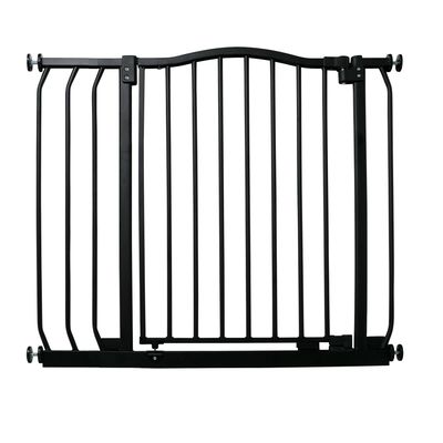 Bettacare Barrière Pour Animaux Courbée 107–116 cm Gris Mat