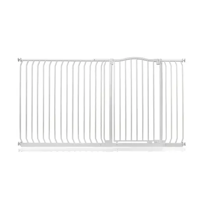 Barrière de sécurité extra haute Safetots 189–198 cm, 100 cm, Blanc Mat
