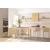 Safetots Barrière Élégante En Bois Blanc, 71cm - 79cm