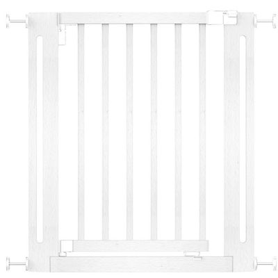 Safetots Barrière, bois blanc - ouverture 65cm réglable