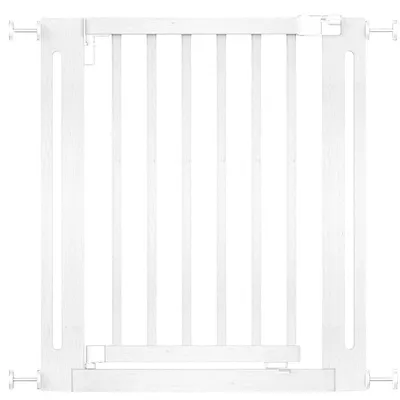 Safetots Barrière Élégante Bois Naturel 73cm, 125cm-133cm