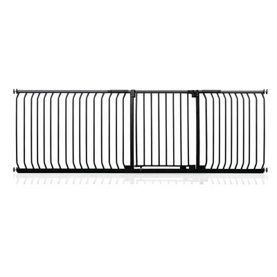 Safetots Barrière de Sécurité Elite 134–143 cm Noir Mat