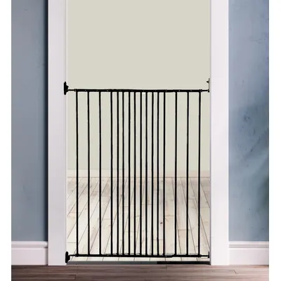 Safetots Barrière Escalier Extra Haute À Vis 103,5 cm Noir Safetots Barrière Escalier Extra Haute À Vis 103,5 cm Noir