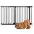 Bettacare Elite Barrière À Pression 107cm - 116cm Noir Mat