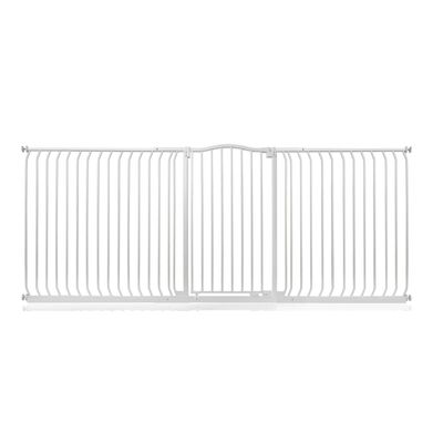Bettacare Barrière Courbée Extra Haute 161-170cm Blanc Mat