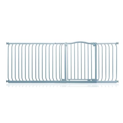 Safetots Barrière Supérieure Courbée 216-225 cm Gris Mat