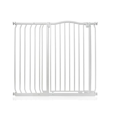Bettacare Barrière Chien Courbée Extra Haute 152-161cm 100cm Blanc Mat