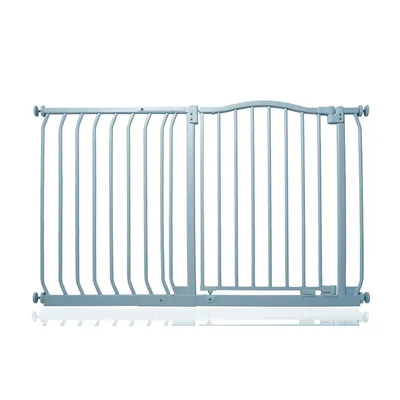 Safetots Barrière Supérieure Courbée 207–216 cm Gris Mat