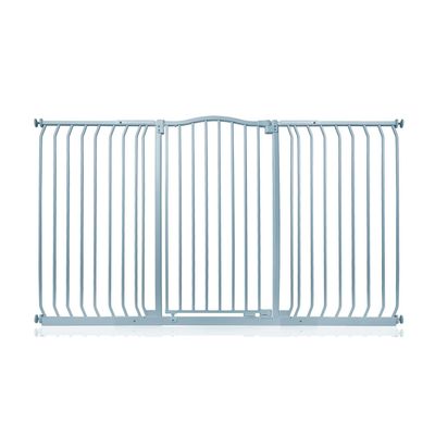 Safetots Barrière Extra Haute Courbée 225–234 cm, 100 cm, Noir Mat