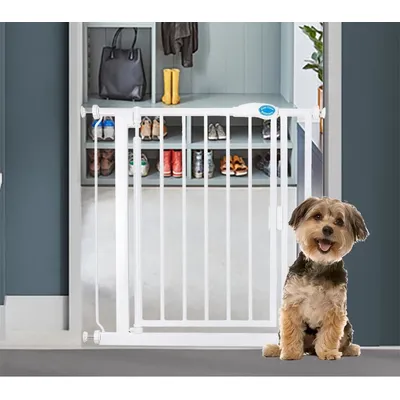 Bettacare Barrière Automatique pour Chien 82,2 cm - Blanc