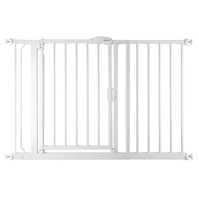 Safetots Barrière de Sécurité à Pression Gris Ardoise 75-82 cm