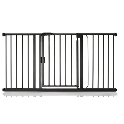 Bettacare Barrière À Fermeture Automatique 147-154 cm Noir Mat