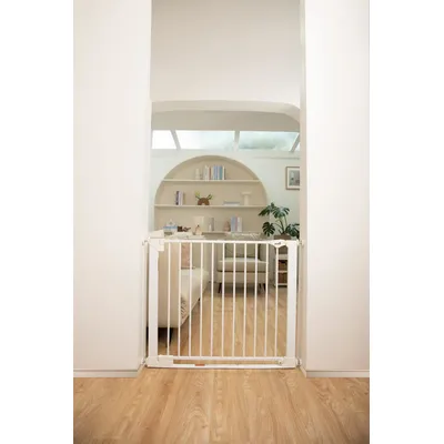 Safetots Barrière Sécurité Barre de Seuil Extra Basse, Blanc