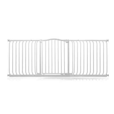 Safetots Barrière Supérieure Courbée À Pression 207-216 cm Blanc Mat