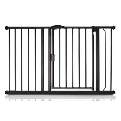 Safetots Barrière de Sécurité à Pression 118,2cm - 125,2cm Noir Mat Safetots Barrière de Sécurité à Pression 118,2cm - 125,2cm Noir Mat