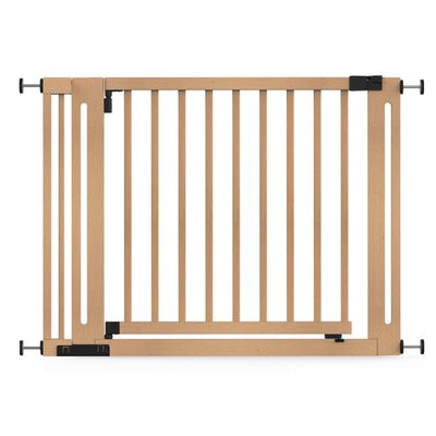 Safetots Barrière, bois blanc - ouverture 65cm réglable