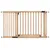Safetots Barrière Élégante Bois Naturel 73cm, 125cm-133cm
