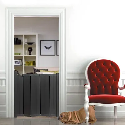 Bettacare Barrière Sécurité Pliante Rétractable 55–89 cm Noir