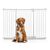 Bettacare Elite Barrière Extra Haute 143–152 cm, 96.8 cm Blanc Mat