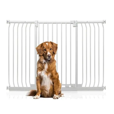 Bettacare Elite Barrière Extra Haute 125–134 cm, 96,8 cm Blanc Mat