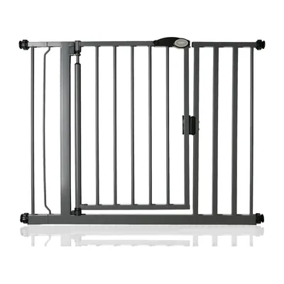 Safetots Barrière de Sécurité à Pression Gris Ardoise 75-82 cm