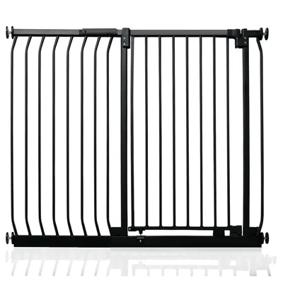 Safetots Barrière Sécurité Extra Haute Elite 143–152 cm Noir Mat