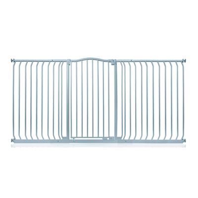 Safetots Barrière Extra Haute Courbée 225–234 cm, 100 cm, Noir Mat